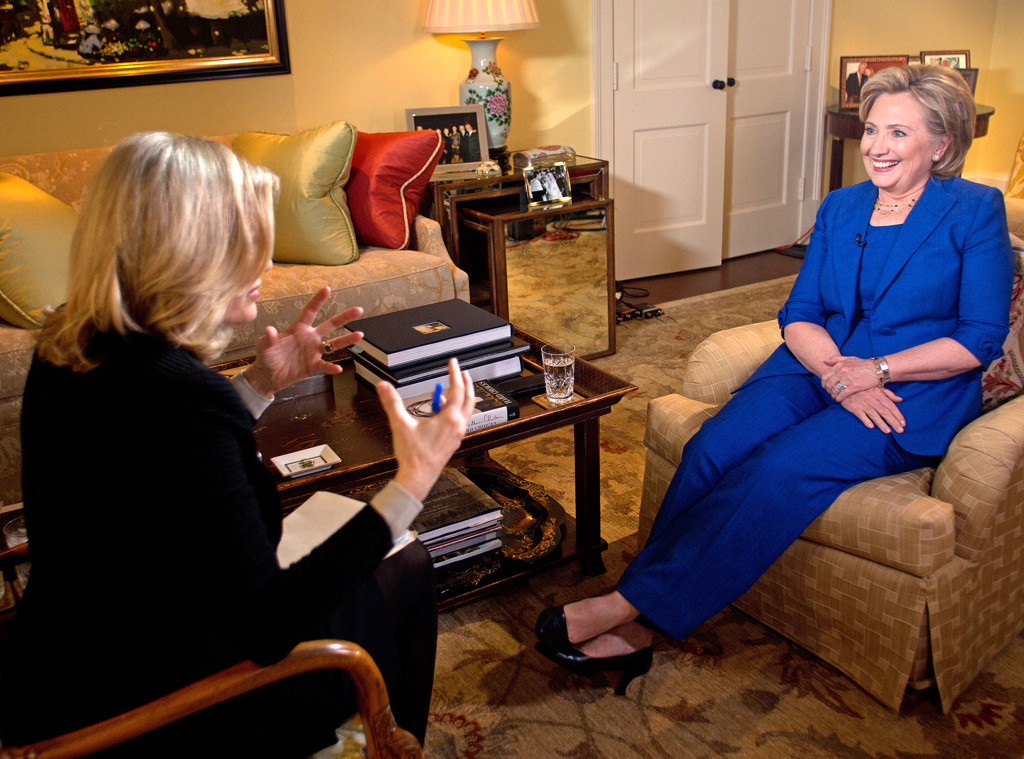 Hillary Clinton, Diane Sawyer Hillary Clinton, Diane Sawyer